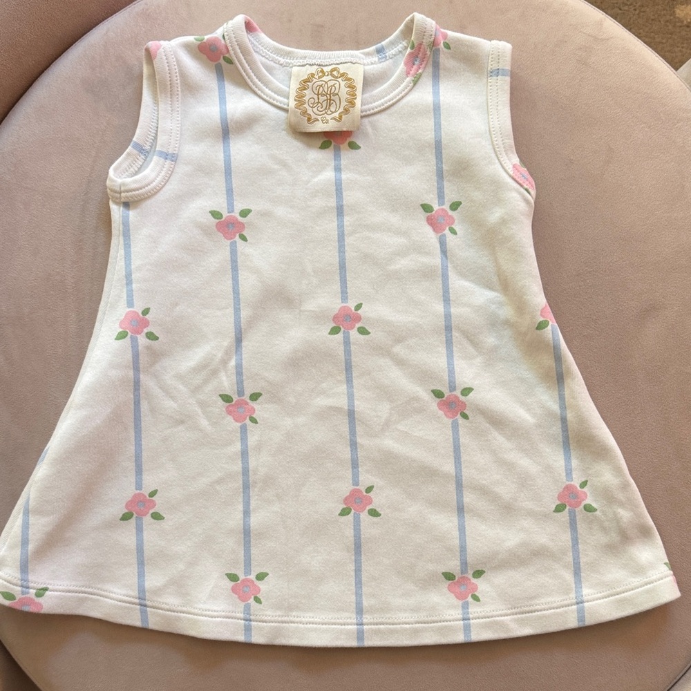 The Beaufort Bonnet Company Floral Stripes top
